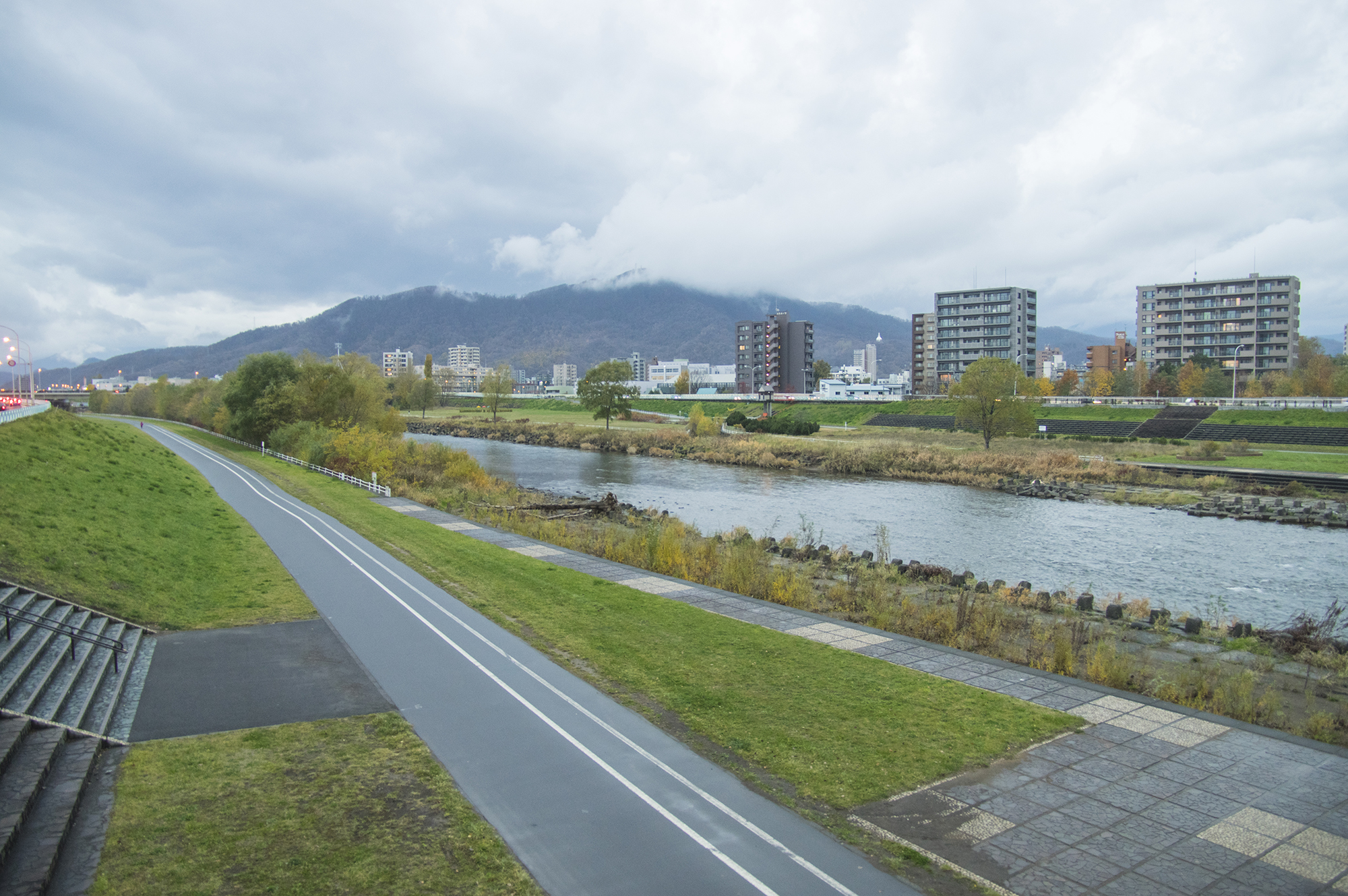 豊平川の風景